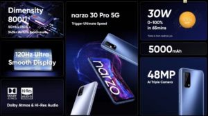 Narzi 30Pro Battery
