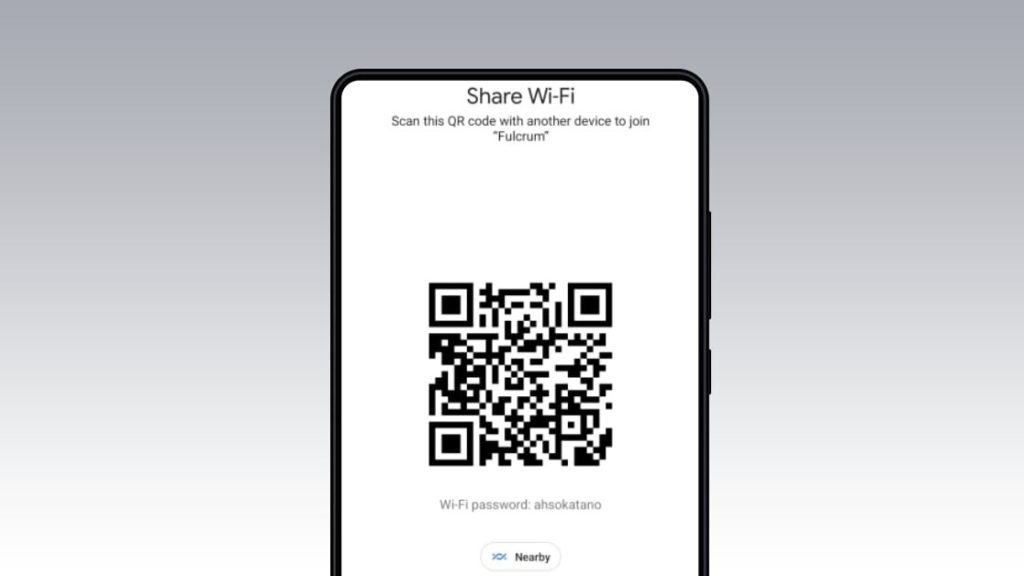 Easier Wi-Fi sharing